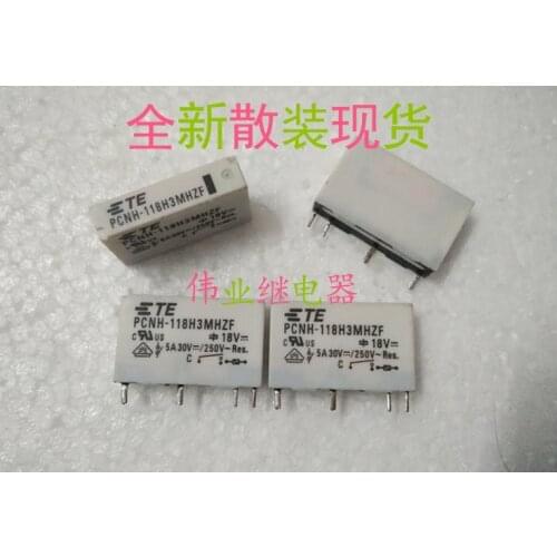 5pcs/lot PCNH-118H3MHZF 18V New Relay 5A 4 PIN