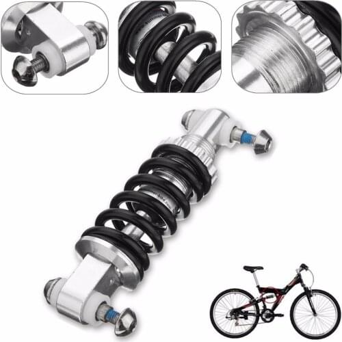 B95 Black Metal 450LBS/in Rear Suspension Shock Damper Bike Shock Absorber