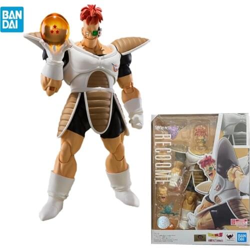 Original BANDAI SHF Anime Figure Dragon Ball Z Figure Ginyu Force Recoom Anime Action Figures Toys for Children Birthday Gift