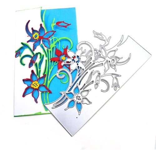 Julyarts Flowers Card Cover Metal Cutting Dies for Scrapbooking New 2021 for Card Making DIY Scrapbooking Cardstock Die Cut