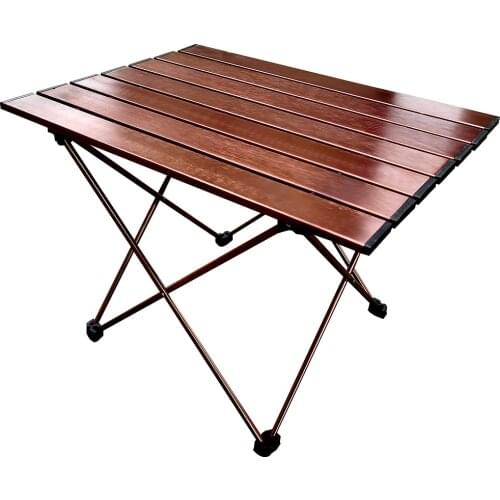 Lightweight Folding Table Multifunctional Aluminum Alloy Portable Outdoor Camping BBQ Desk Camping Table