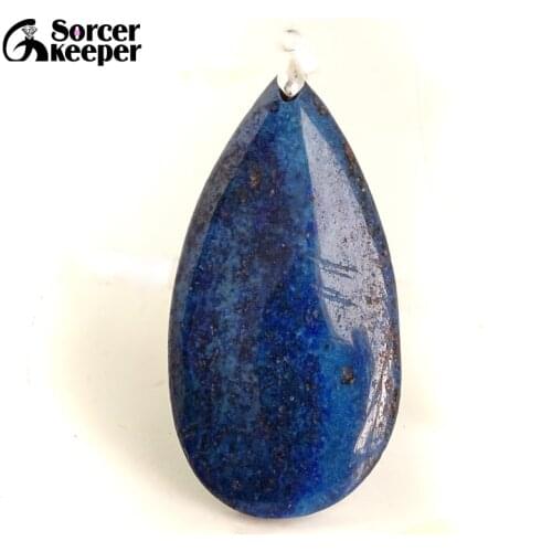 Mens Bijoux Blue Lapis Lazuli Beads Necklaces & Pendants Natural Stones Beads for Jewelry Making Accessories Womens Gift BE026