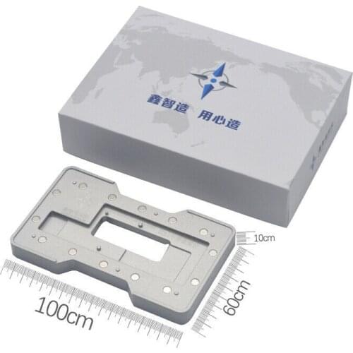 6 In 1 XIN ZHI ZAO BGA Stencil Reballing Kit For IPhone11/11 Pro MAX/ X/XS XSMAX Motherboard Middle Layer Tin Planting Platform