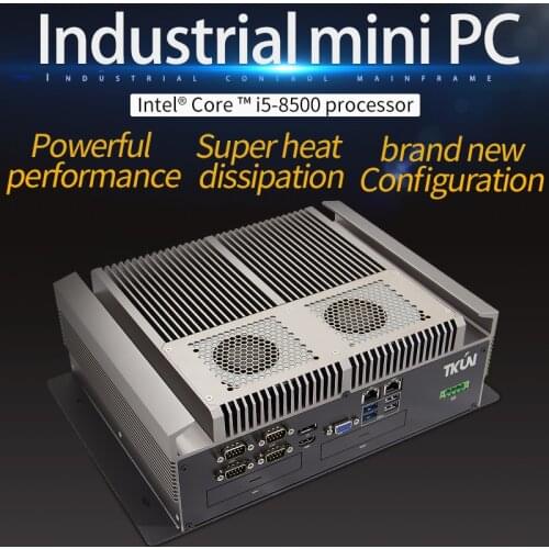 Intel I5-8500 /VGA HDMI DP desktop embedded industrial computer/computer host/XC9017/TKUN/Brand China/Made in China