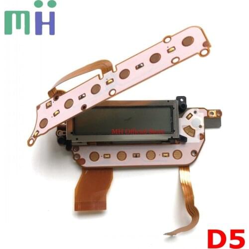 NEW D5 Back Cover TFT LCD Parameter Display Screen with Function Button FIex Cable For Nikon D5 11F0A-A0513B Repair Parts