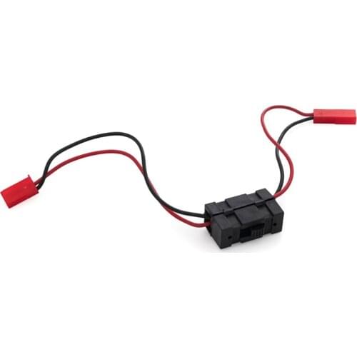 RC Model Car Connector with Spare Male Plug 1 Piece Car Parts Wire Made Model Car Parts Tools 69HE