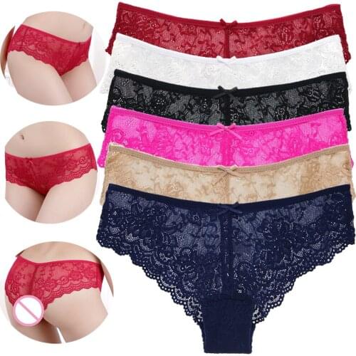 Sexy Thong Panties Women Bandage Hollow Out Lace Lingerie T back Lingerie Comfortable Bowknot Underwear lenceria sensual mujer