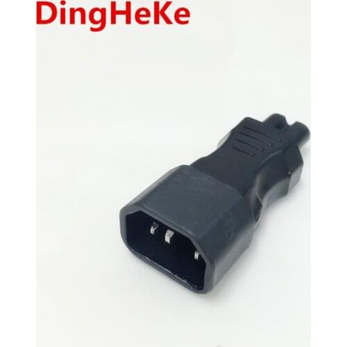 Standard Molded Universal Power Adapter IEC 320 C14 to C7 Adapter Converter IEC 320 C7 to C14 AC Power Plug Socket IEC320 Adapte