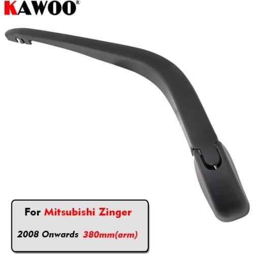 KAWOO Car Rear Wiper Blade Blades Back Window Wipers Arm For Mitsubishi Zinger Hatchback (2008-) 380mm Car Accessories Styling