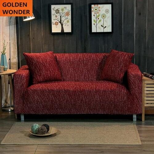 Universal Thick Material Knitting Sofa Cover Couch Covers Bench Elastic Stretch Bed Cover Home Garden 1/2/3/4 Seats All Seasons