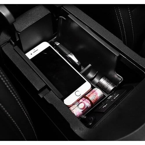 Car door storage box armrest box storage case For 2015-2021 Ford Mustang interior decoration Accessories