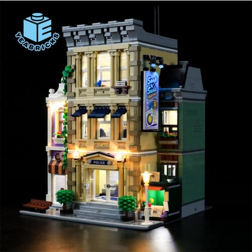 MTELE LED Light Kit for 10278 Police Station