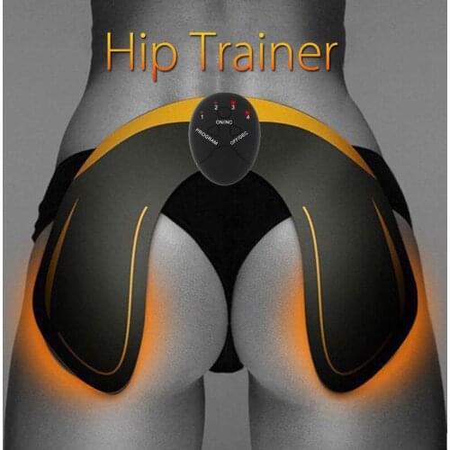 EMS Hips Trainer Intelligent Buttocks Lifting ABS Stimulator gel Body for Women Fitness weight loss machine