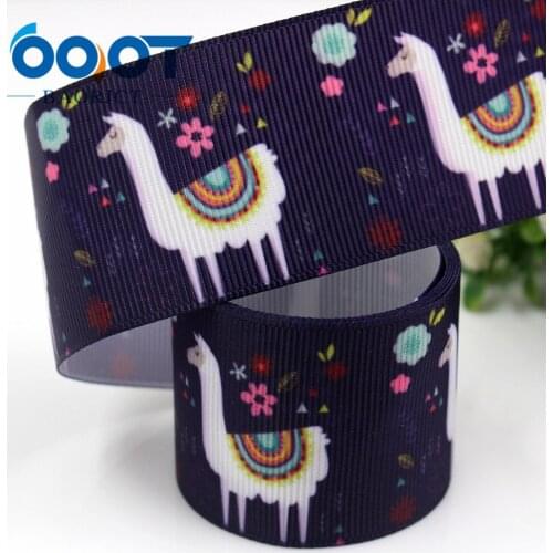 1-1/2'' 38mm White pony Printed grosgrain ribbon,10yrds DIY Hair Bow Wedding Festival Home Party Birthday Decorations