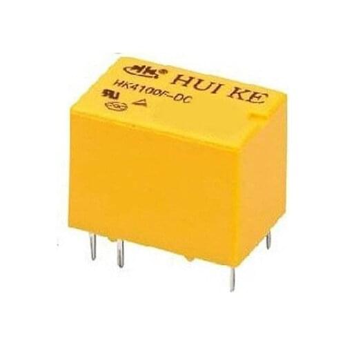 5x JRC-21F 6V HK4100F-DC6V-SHG Volt Power Relay 6PIN