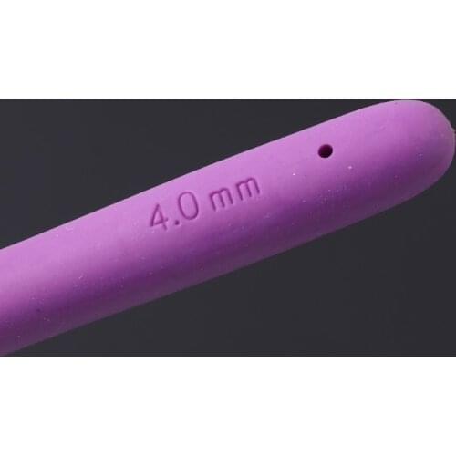 Ergonomic Multi Colour Crochet Hooks Yarn Knitting Needles 2-8mm with Case Tool Y1QB