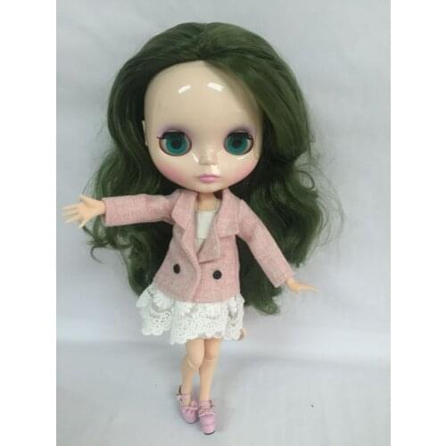 Joint body Nude blyth Doll, green hair azone body Factory doll