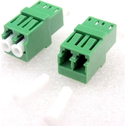 100PCS NEW GONGFENG Fiber Optic Connector Telecom Grade High Low Flange Coupler LC/APC Adapter Special Wholesale