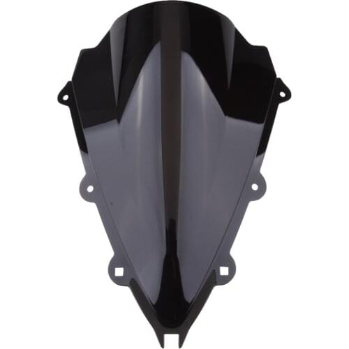 Clear/Black Motorcycle Large 41 x 31cm Windshield for Aprilia RSV4 2009-2014