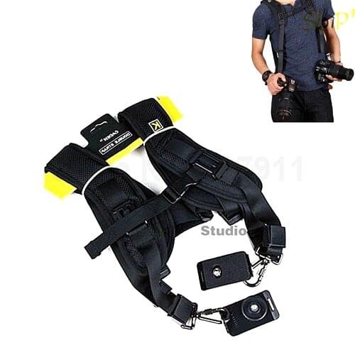 Quick Strap Double Shoulder Belt Strap Neck Strap for canon 5D2 5D4 5D3 6D 7D2 D810 D800 D500 D750 D610 D600 D90 D850 SLR DSLR