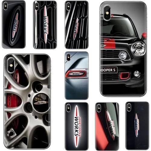 TPU Silicone Case For Samsung Galaxy S7 S8 S9 S10E S20 FE Note 10 20 Edge Lite Plus Ultra logo-Poster-C-mini-cooper-jcw