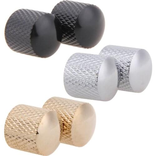 4pcs/set Guitar Parts Guitar Bass Dome Tone Knobs for Electric Guitar Volume Control Knobs Stringed Instruments Accessories