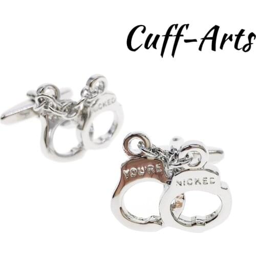 Cufflinks for Men Handcuffs Cufflinks Mens Cuff Jewelry Mens Gifts Vintage Cufflinks Gemelos by Cuffarts C10358