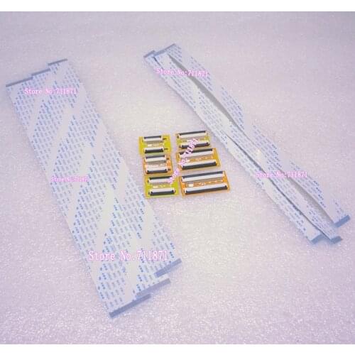 0.5 Pitch Type A 60P 50 40 30P 26P 24P Flexible Flat Cable Extension cord Connector 24 26 30 40 50 60Pin FFC TTL Extend Adapter