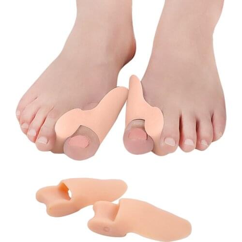 1-4Pair Orthopedic Big Toe Separators Finger Hallux Valgus Corrector Spreader Toe Separator Bunion Corrector Feet Care Stretcher