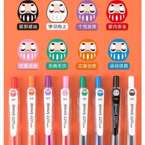 1PC Japan Sakura Fudamo Limited Press Gel Pen Kawaii 0.4/0.5mm Retractable Writing Drawing Color Ink Pen School Supplies