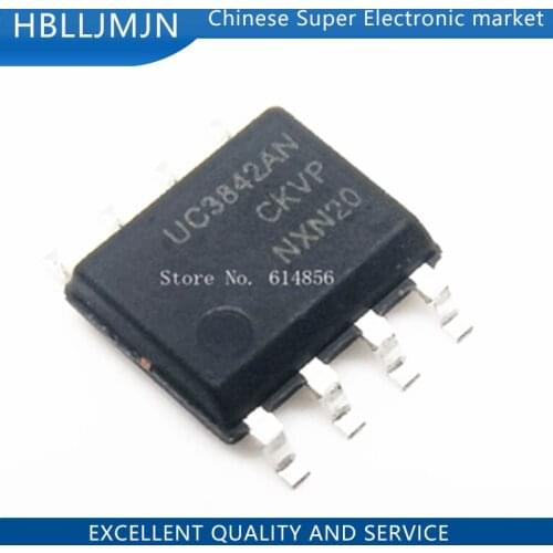 100PCS UC3842A SOP8 UC3842 SOP UC3842B SOP-8 SMD