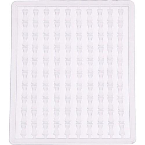 500 Clear Hair Rig Fishing Boilie Stops Dumbell Bait Rig Carp Stops