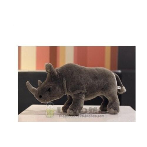 African rhino doll Rhino plush toys plush toys modelling of foreign trade African grassland animals