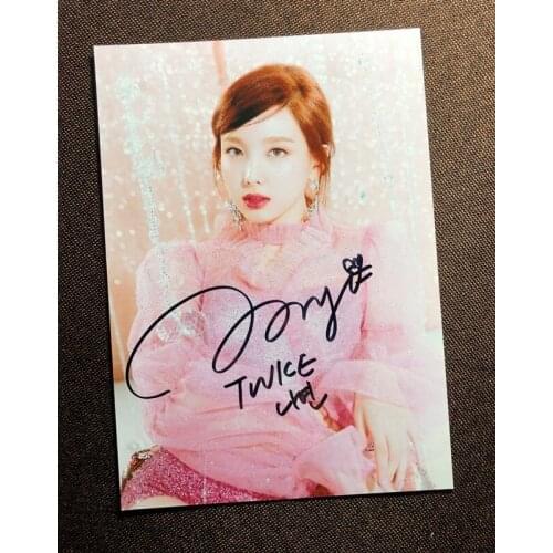 Hand signed TWICE Lim Na Yeon autographed photo FEEL SPECIAL 5*7 092019N1