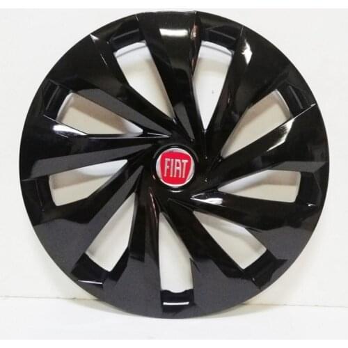Fiat Piano Black 15 inch Wheel Cover Emblem 4 Piece Gift oto222