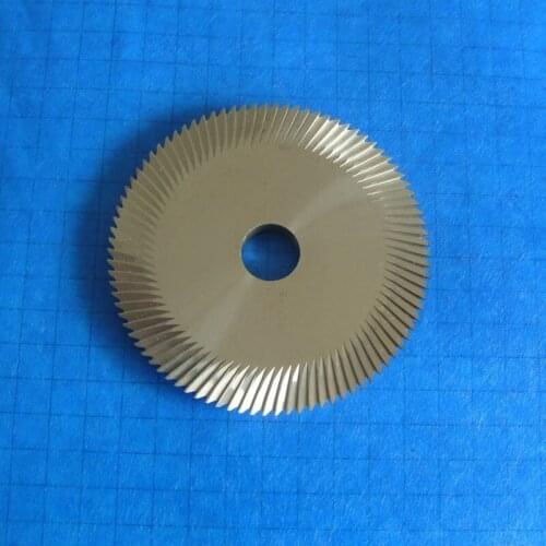 Original Raise Tungsten R0011B C.C Double-sided Angle Milling cutter Blade for Wenxing Key Machine of 201C,201D,100E1,etc