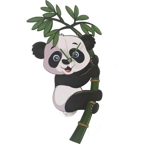 Goodtime Panda Decorative Pendulum Wall Clock