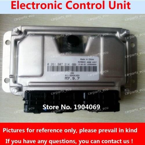 Engine Computer Board 0261B09485 B14-3605010GA M7.9.7 ECU 0261B07214 B11-3605010EA For Chery Son of Dongfeng Car