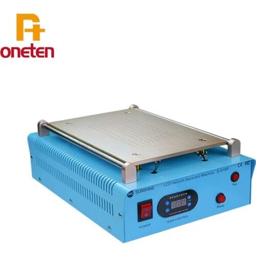SUNSHINE Multifunctional LCD Vacuum Separator Machine S-918R Explosion screen repair thermal separation 14 inch heating table