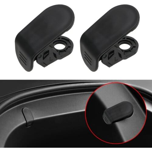 Eject Clip Installation for Tesla Model 3 2017-2019 ABS 2PCS/Set Spare Box Hook Car Front Trunk Hook Car Interior Accessories