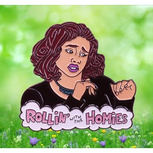 Clueless Tai Frasier Brittany Murphy Movie classic scenes enamel pin brooch badge