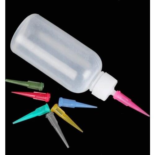 50ml Plastic Food-grade Cream Jam Painting Squeeze Bottles Nozzles Pastry TattooKetchup Dispenser Sauce Cake Decoration Craft