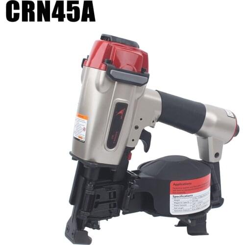Quality YOUSAILING CRN45A Pneumatic Roofing Coil Nailer Roll Nail Gun Fastening Asphalt And Fiberglass Shingles Depth Adjustable