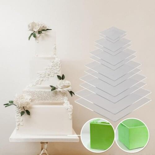 Durable Acrylic Birthday Acrylic Boards for Art Craft Cake Disk Durable Acrylic Birthday Acrylic Boards for Art Craft