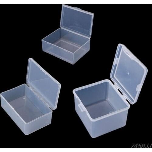 Transparent plastic box Storage Collections Product packaging box dressing case Case G03 Drop ship