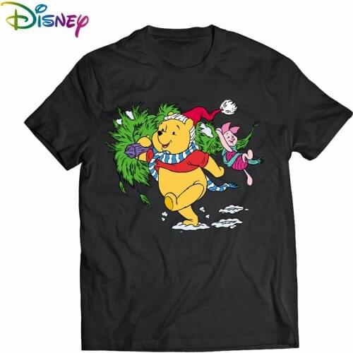 My Friends Tigger & Pooh short sleeve t-shirts Summer Woman T-shirts Anime things graphic t shirts Womens cotton t-shirt Tops
