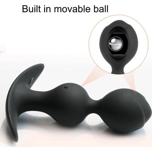 Unisex Silicone Butt DilatorAnal Plug Masturbation Couple Flirting Sex Tool