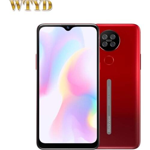 Blackview A80s 6.21inch 4GB RAM 64GB ROM Octa Core 4G Moblie Phone 13MP Rear Camera 4200mAh Face Fingerprint Unlock Smartphone