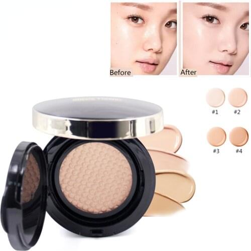 Brand New Matte Moisturizer Cushion BB Cream Palette Natural Face Base Concealer Pores Bronzer Contour