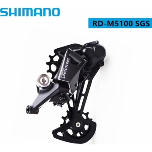 Shimano new model DEORE M5100/M5120 SGS 11 Speed bike bicycle Rear Derailleur free shipping